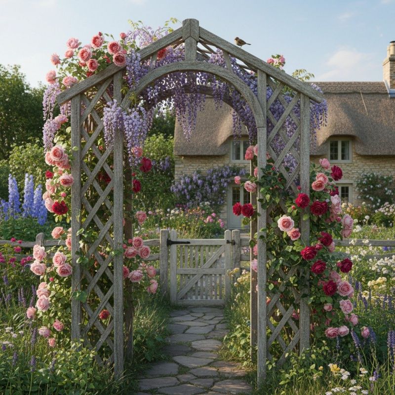 Materials Used In Custom Commercial Arbor And Trellis Construction