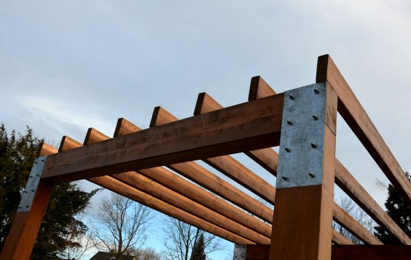 Timber Pergola Installation